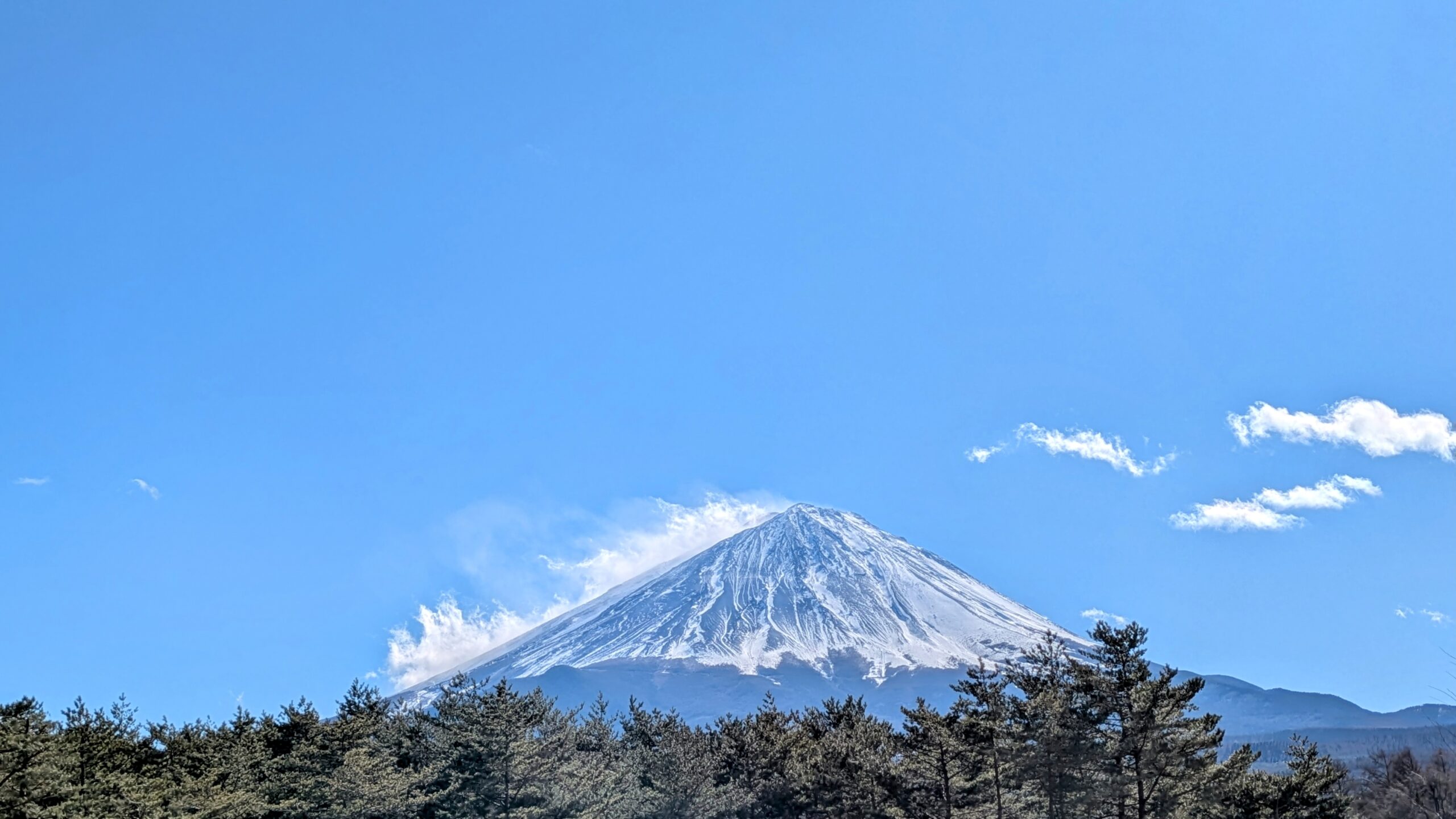 冬の山々